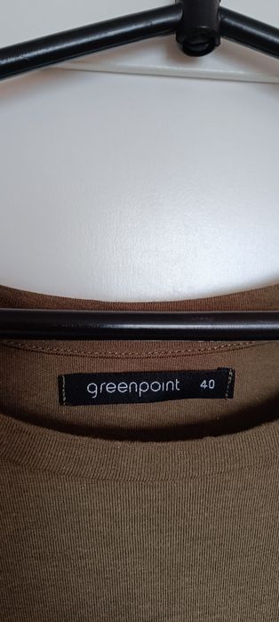 Sukienka, 40, Greenpoint, khaki, oliwka, rozcięcia