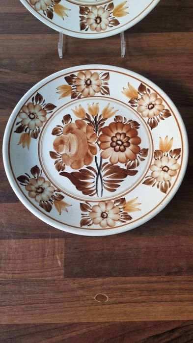 Talerze  Fajans Koło PRL