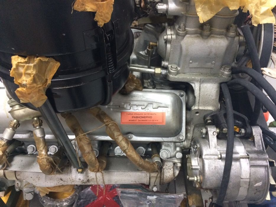 Двигатель ЗИЛ 130 ЗМЗ-508 бензин
