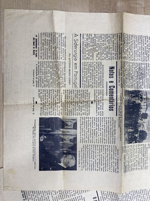 Dois exemplares Jornal O CasteloVidense , 3 Junho e 18 de Março 1956
