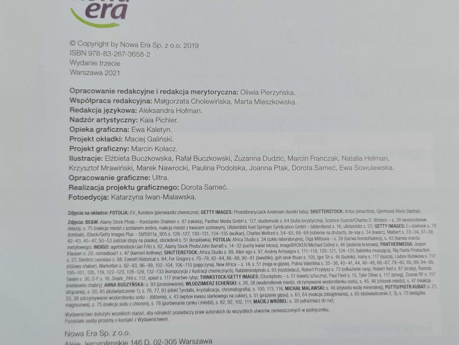 To jest chemia - karty pracy ucznia 1 (Jest zapisane tylko 6 stron)