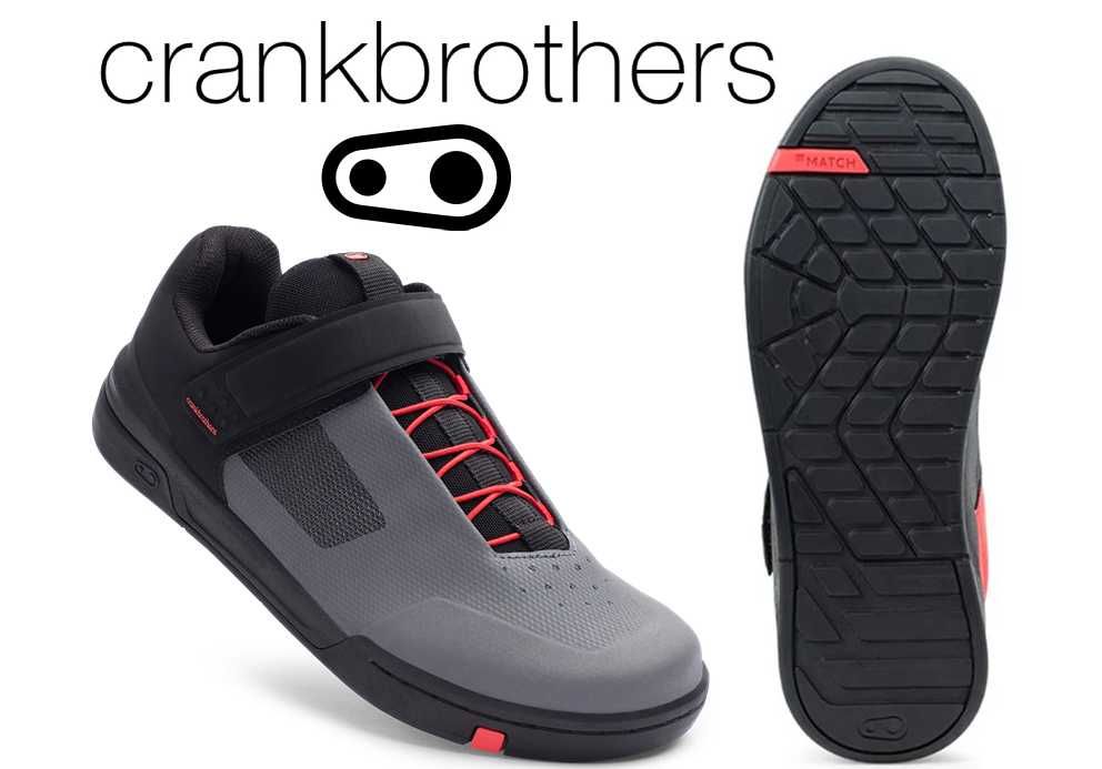 NOWE buty rowerowe Crank Brothers Stamp SpeedLace 42 platformowe płaskie ENDURO MTB eMTB