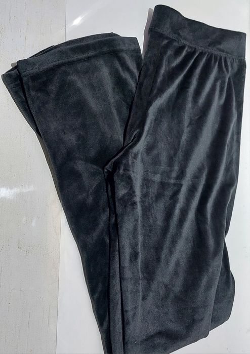 Spodnie dresowe welurowe roz. L