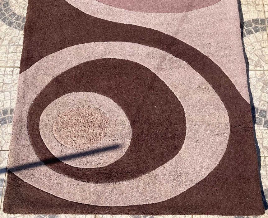 Tapete Carpete Padrão Circular [~179x119cm]