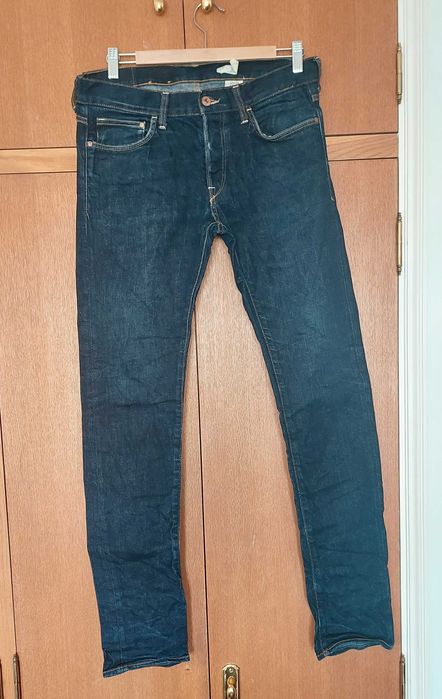 Calças Ganga Slim H&M 32/34