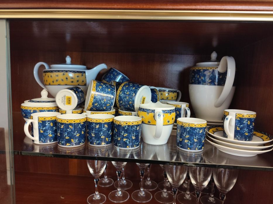RESERVADO   Serviço de chá e café Porcelana Vista Alegre - Canárias