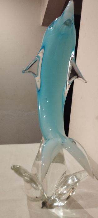 Golfinho em cristal Murano