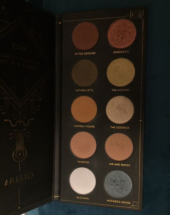 Zoeva Aristo paleta cieni do oczu