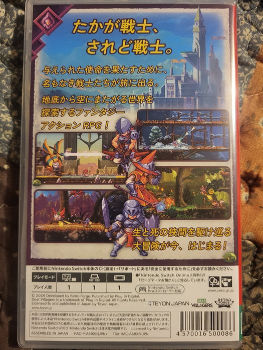 Souldiers Nintendo Switch