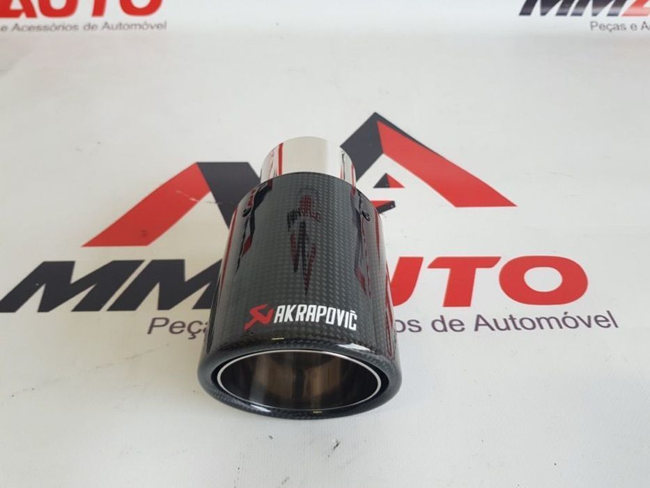 Ponteira de Escape look Akrapovic S/Recorte
