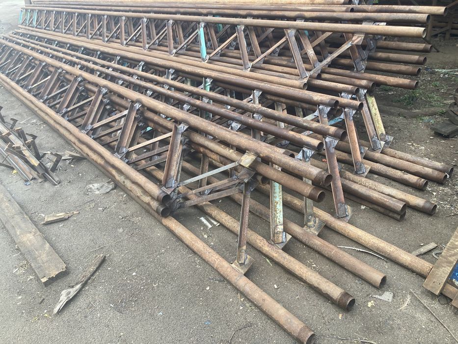 Фермы 10,5м 12м.армянка (ангар,склад,навес)