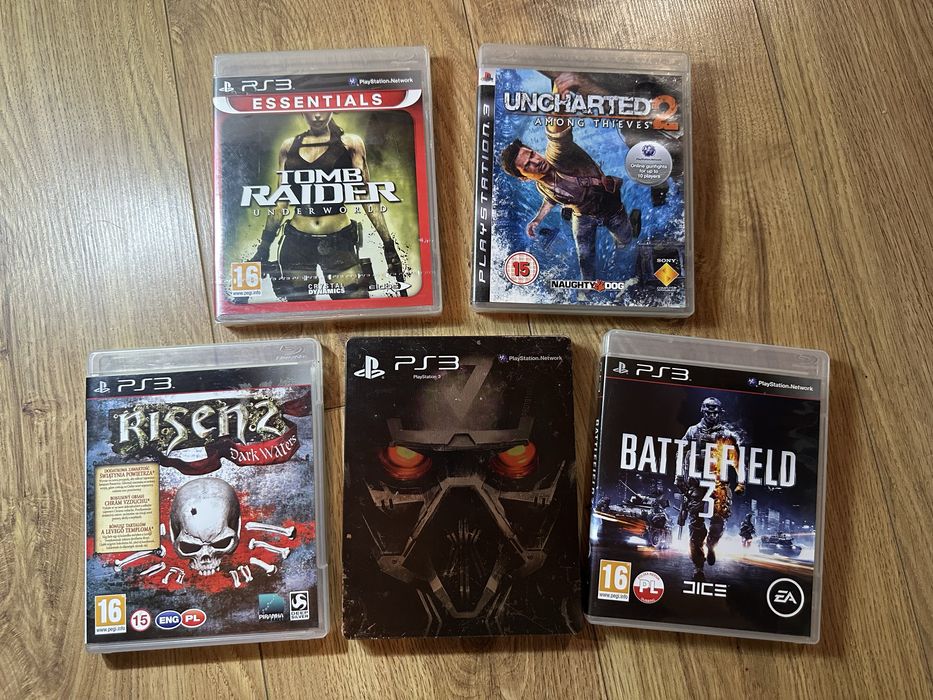 Zestaw 5 gier na konsole PS3
