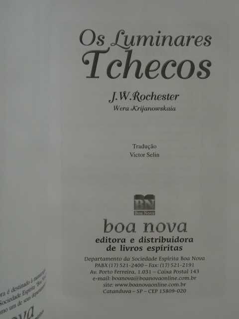 Os Luminares Tchecos de J.W. Rochester64740556977667121