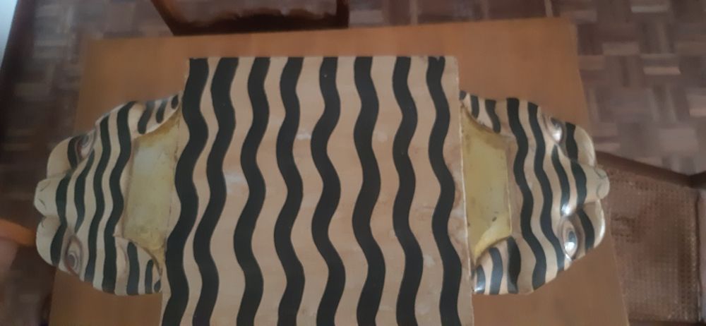 Mesinha banco decorativo gato egípcio