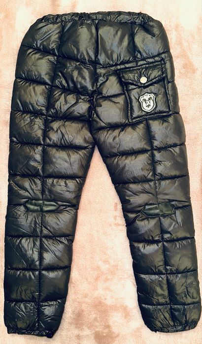 Зимові дитячі штани з утеплювачем на зріст 120 см