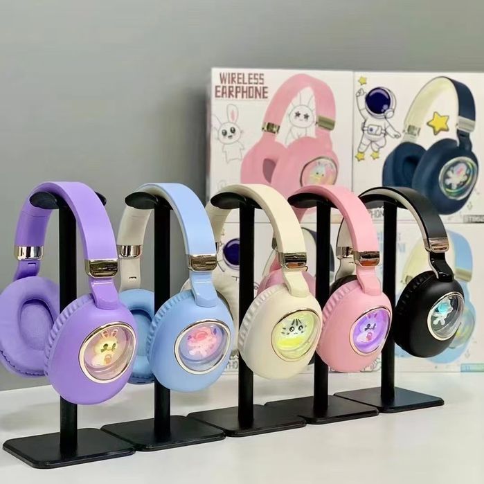 Дитячі навушники Bluetooth- світлодіодним підсвічуванням Aresrora