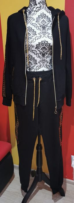 Komplet dres bluza zamek kieszonki