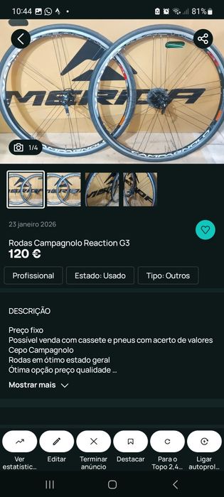 Acessórios para bicicletas oportunidades