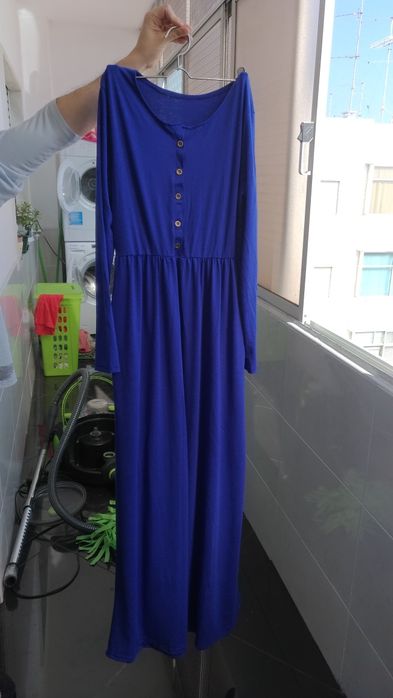 Vestido azul tamanho M