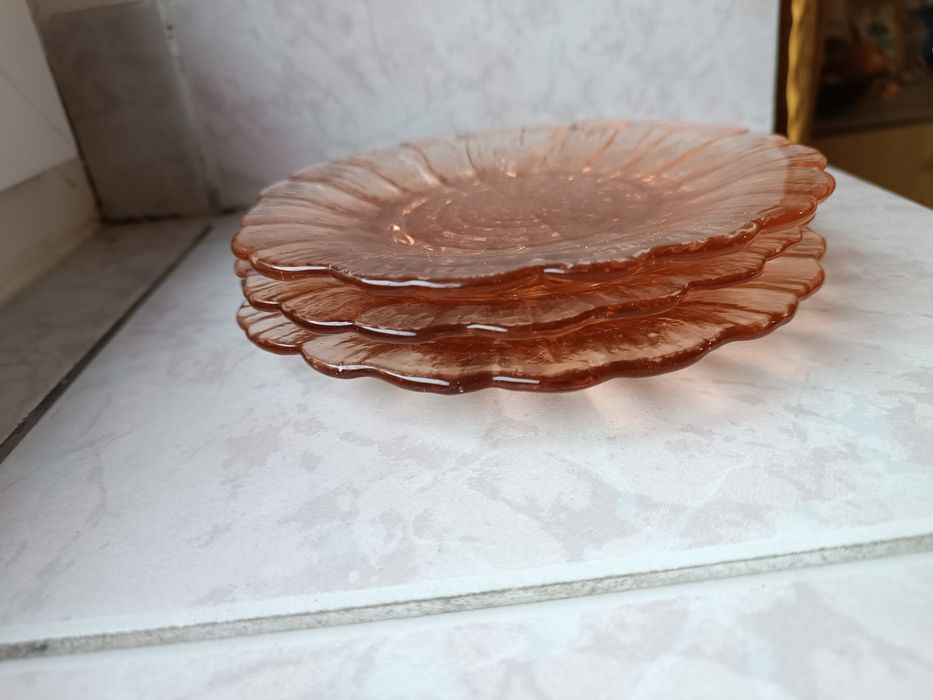 Talerze deserowe Cora Ząbkowice 3 szt.