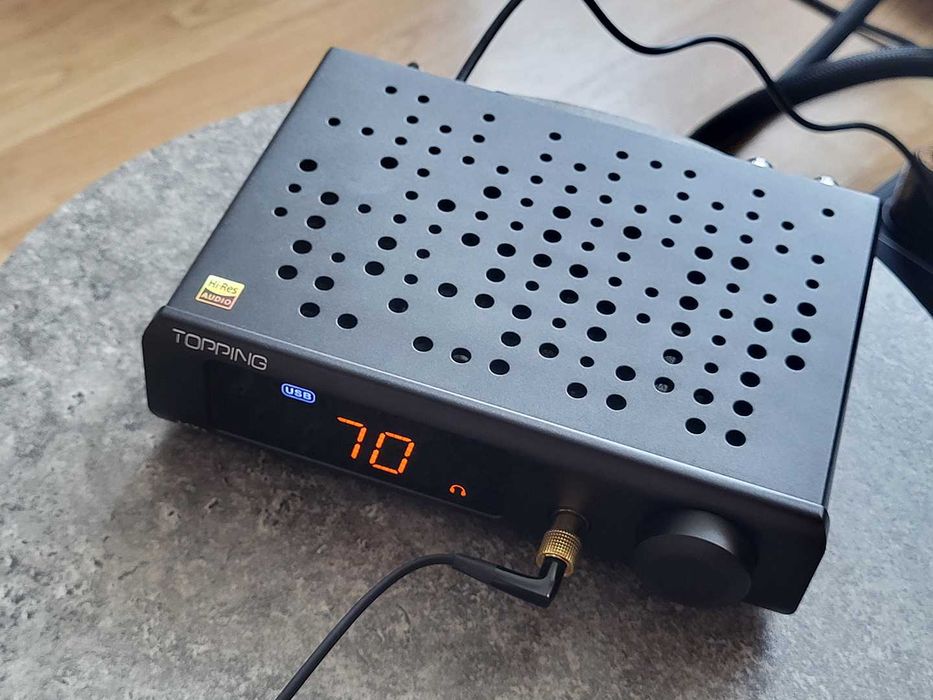 Підсилювач Topping MX5, вбудований ЦАП і підсилювач для навушників з USB і Bluetooth