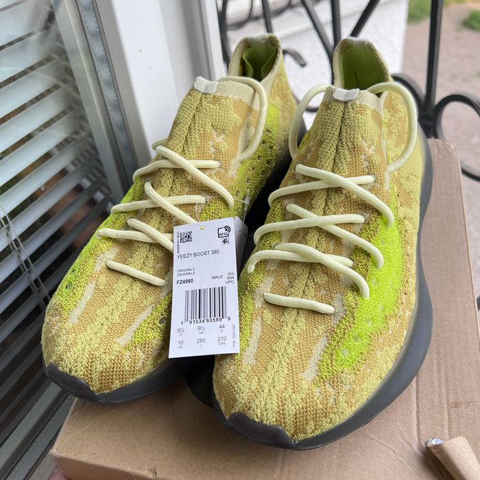 Оригинальные кроссовки кросівки Adidas Yeezy Boost 380 US10