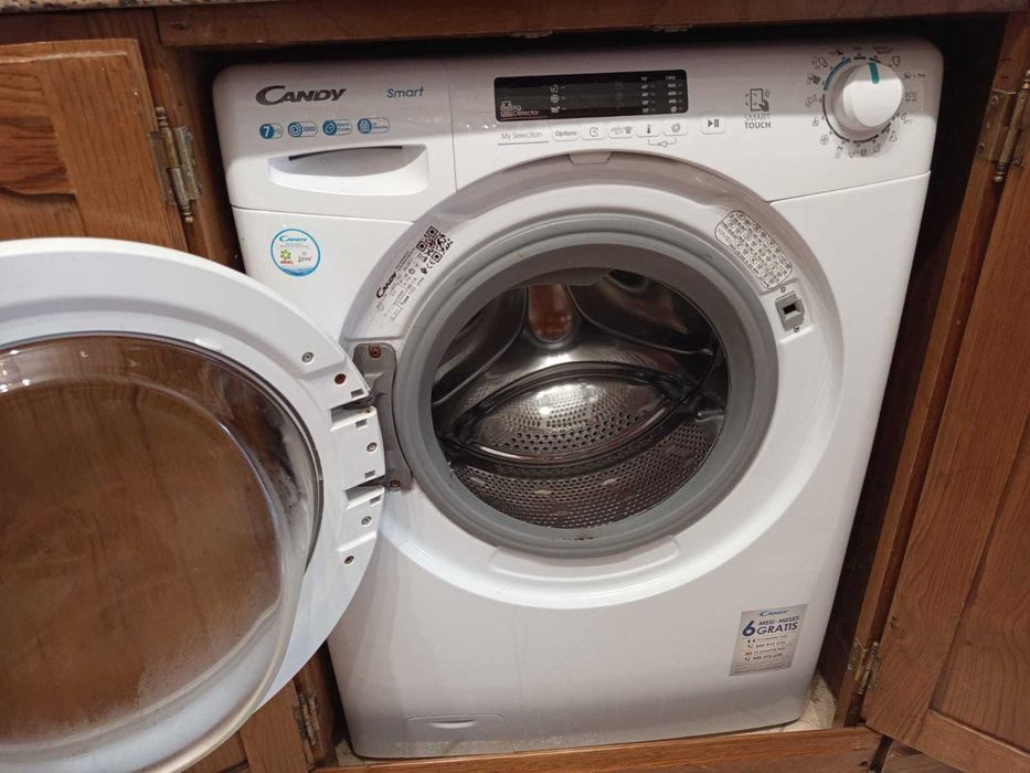 Maquina Lavar Roupa Candy CS4 1272DE/1-S (7 kg - 1200 rpm - Branco)