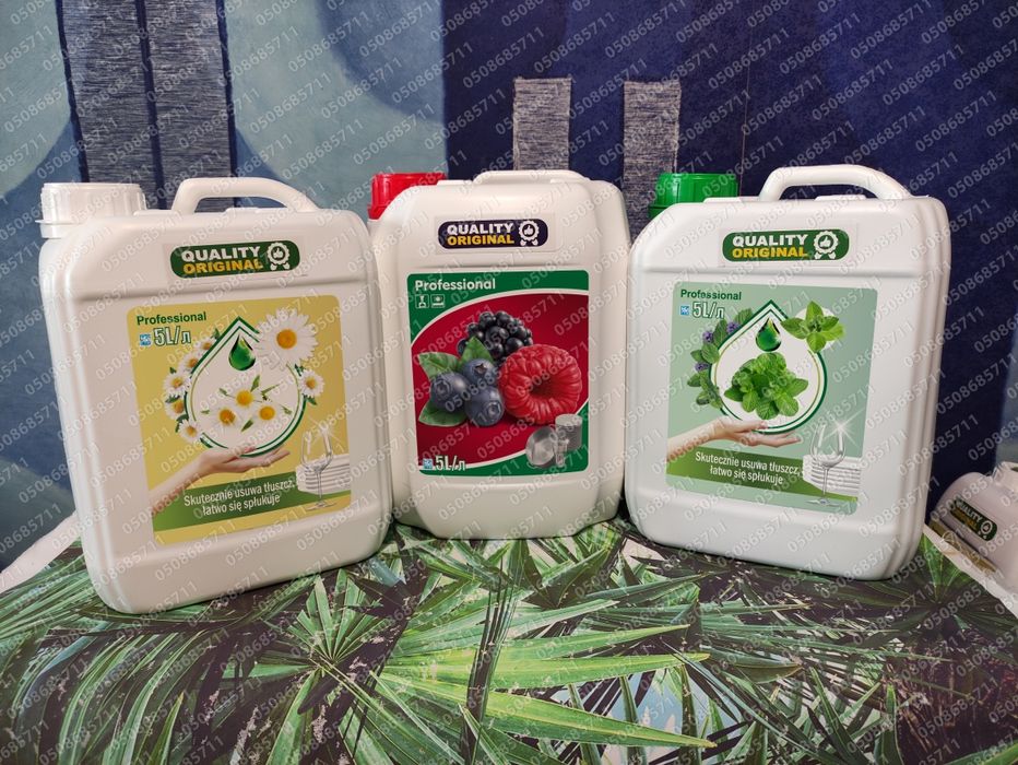 Фейри 5л. Ягода Ромашка Мята Professional редство для мытья посуды Гел