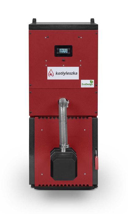 Kocioł piec c.o. 5 klasa BURFEL 25 kW pellet ekoprojekt kotlyleszka