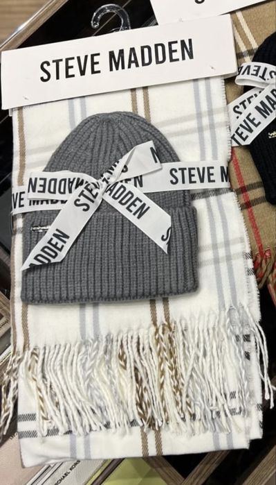 Набір шапка шарф комплект STEVE MADDEN