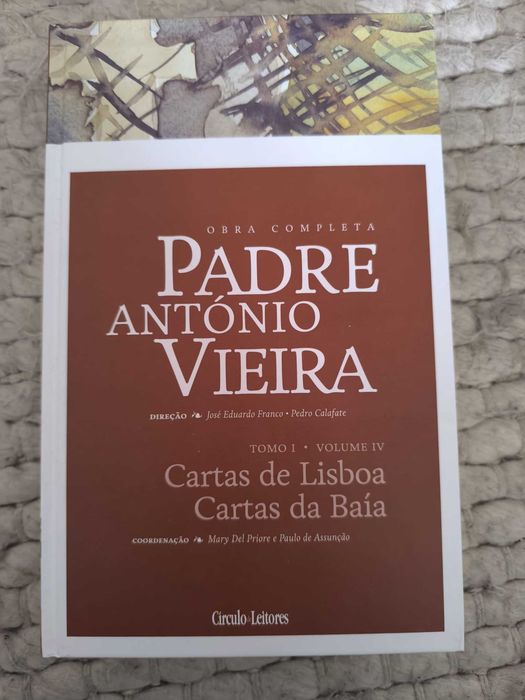 Livro "Cartas de Lisboa - Cartas da Baía" de Padre António Vieira