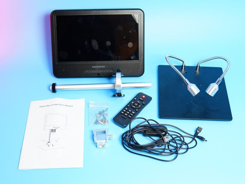 Цифровой микроскоп Andonstar AD210 с диагональю 10,1 дюйма, разрешение