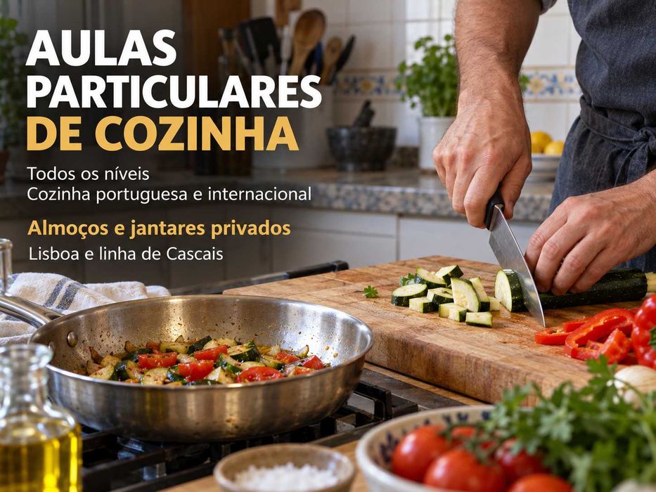 Aulas Particulares de Cozinha | Almoços e Jantares Privados