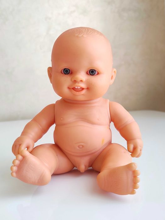Пупс кукла мальчик европеец Paola Reina. 22cм.запах ванили