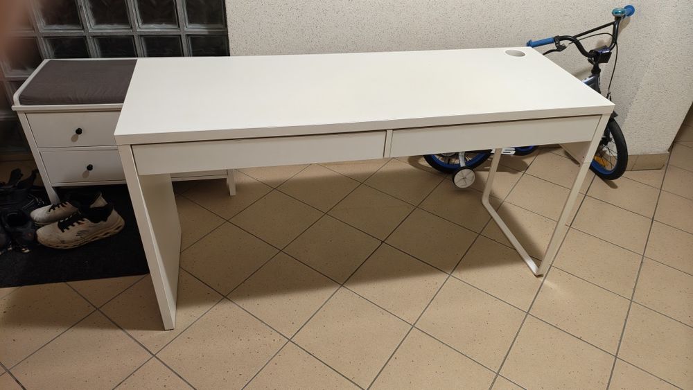 Oddam biurko Ikea białe używane