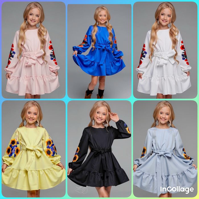 Сукня для дівчинки/122,128,134,140,146,152,158