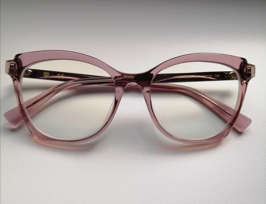 Oprawki MCM transparentny róż/purpurowe/oryginalne/okulary korekcyjne