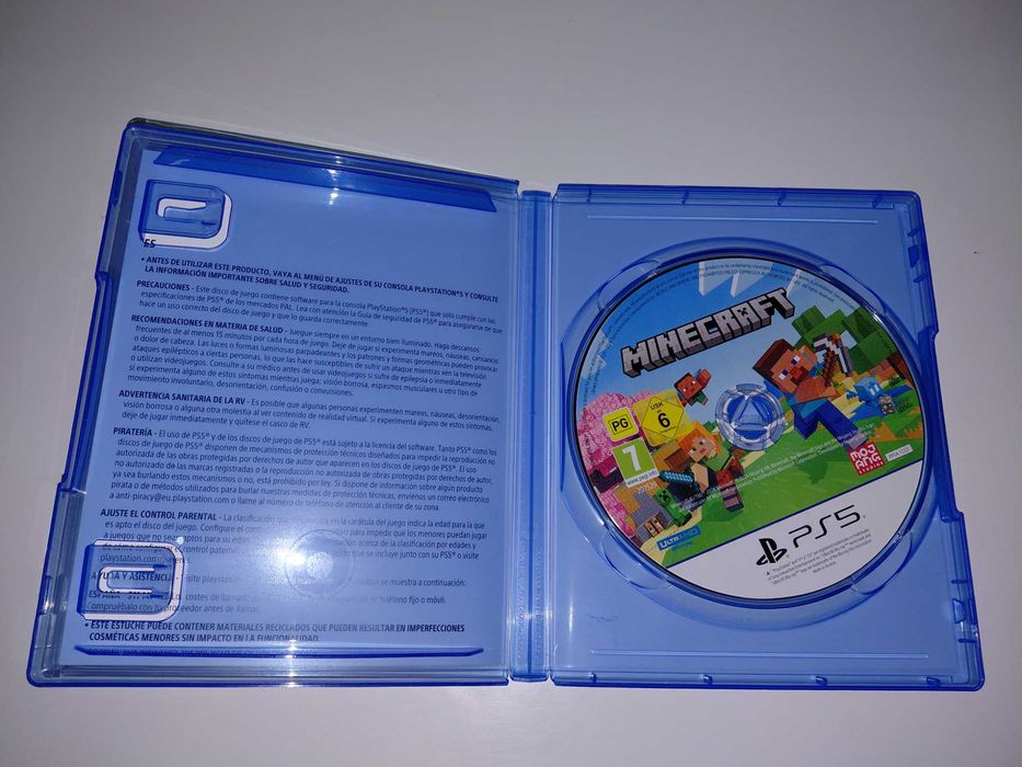 ps5 MINECRAFT edycja BEDROCK PL po polsku najnowszy wydany minecraft 3