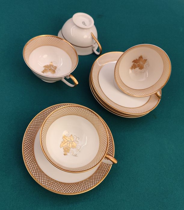 Conjunto 4 chávenas de chá Vista Alegre