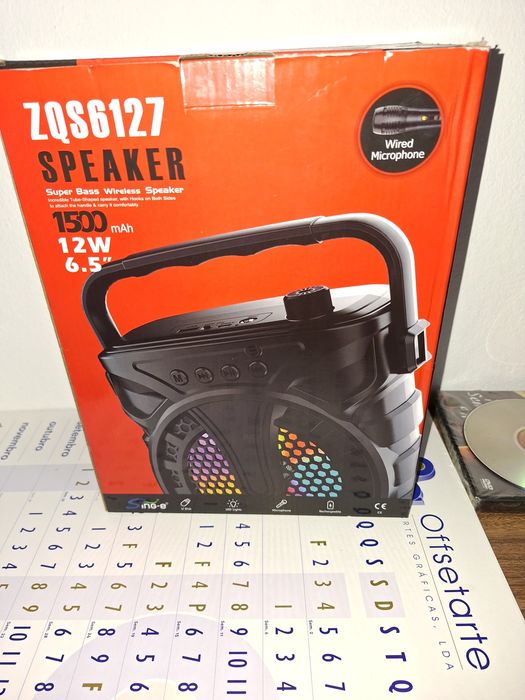 Coluna de som nova Bluetooth