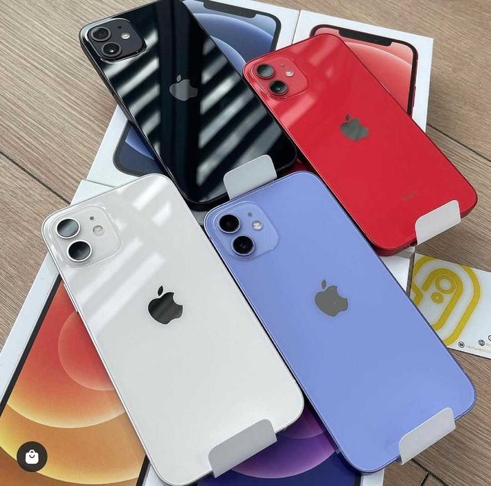 Apple IPHONE 12 64 | 128GB : Всі кольори : ГАРАНТІЯ 6 місяці Айфон