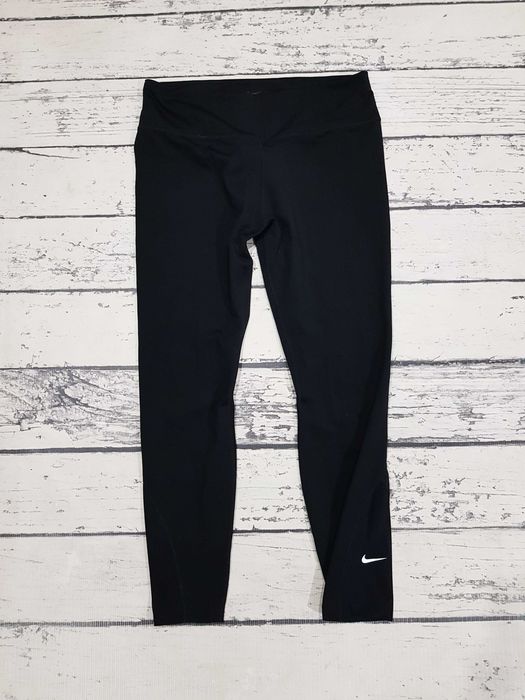 Nike * dri-fit * legginsy * czarne * damskie * idealne * L