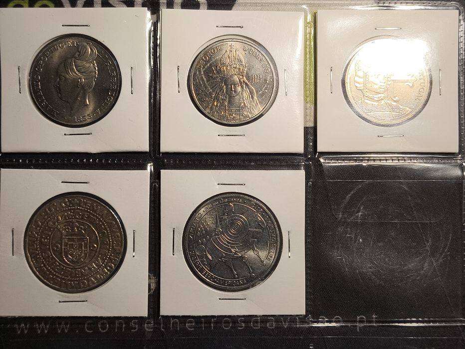 Moedas de 1.5€, 2€, 2.5€; 5€, 7.5€ e 10€ Comemorativas [Troca/Venda]