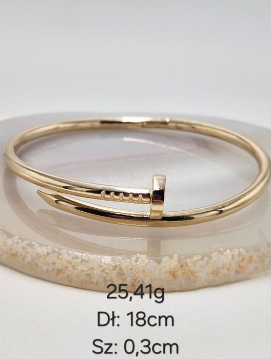 Złota bransoletka 585 14k NOWA