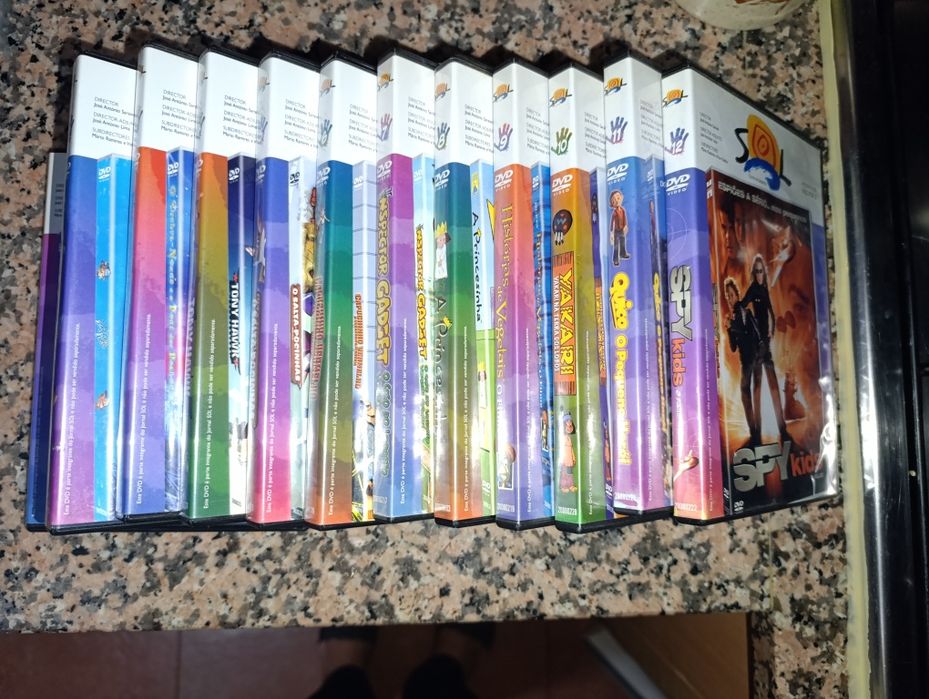 DVD coleção  completa Sol