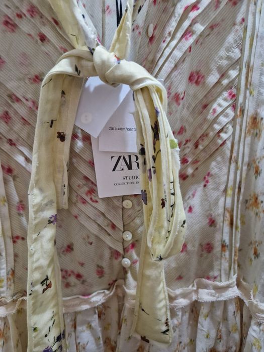 Sukienka Zara studio boho patchwork