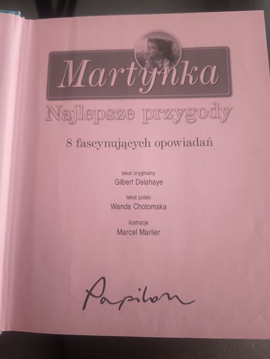 Książka Martynka najlepsze przygody 8 fascynujących  opowiadań