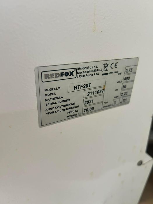 Mikser spiralny REDFOX HTF 20 T 20L 400V