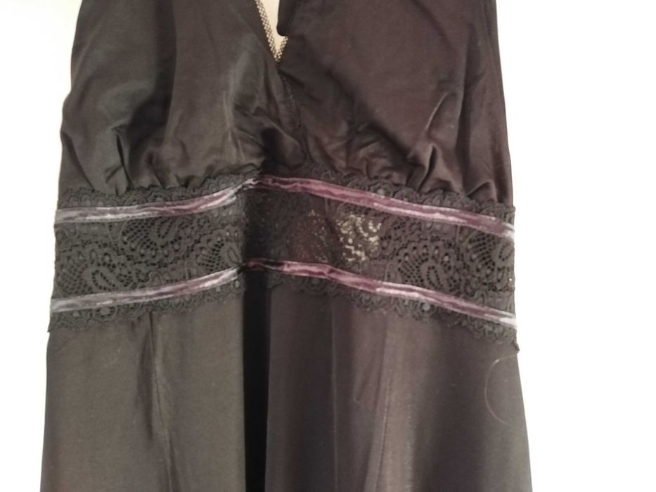 Vestido preto malha Ana Sousa