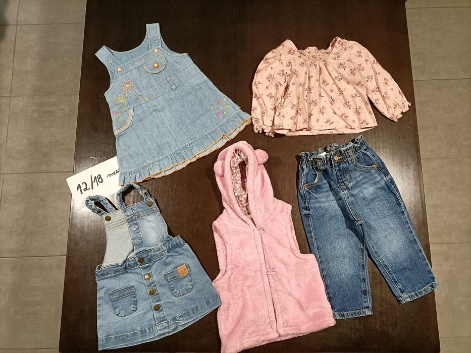 Roupa para bebé menina 12/18 meses